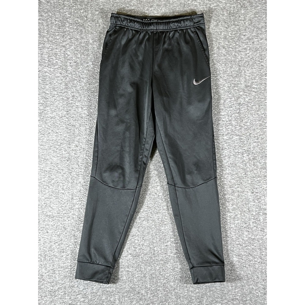 Nike Therma Training Sweatpants Men's Small Black‎ Dri Fit Cuffed AO2370-010